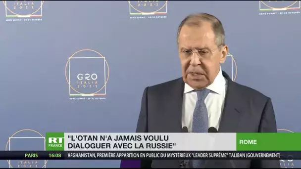 Les relations diplomatiques entre la Russie et l’OTAN évoquées à l’issue du G20