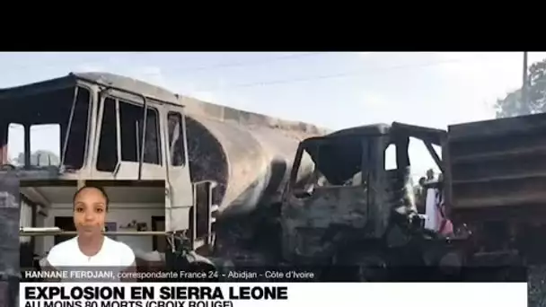 En Sierra Leone, l'explosion d'un dépôt de carburant fait au moins 80 morts • FRANCE 24