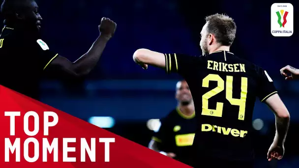 Eriksen Scores Straight From A Corner And Nutmegs Ospina! | Napoli 1-1 Inter | Coppa Italia