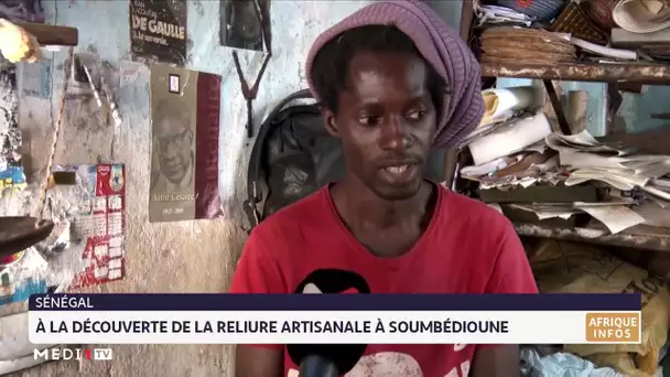 Sénégal : à la découverte de la reliure artisanale à Soumbédioune