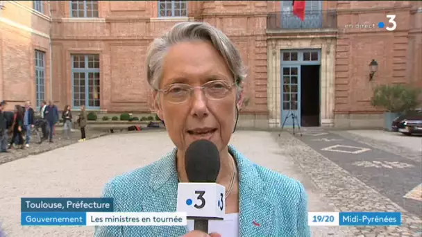 Pour Elisabeth Borne, l&#039;autoroute Castres-Toulouse est une priorité