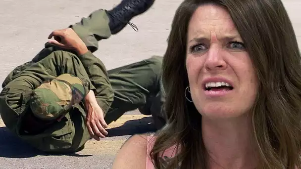La femme d'un militaire est horrifiée ! | Juste Pour Rire les Gags