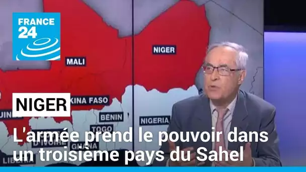 Coup d'état au Niger : l'armée prend le pouvoir dans un troisième pays du Sahel • FRANCE 24