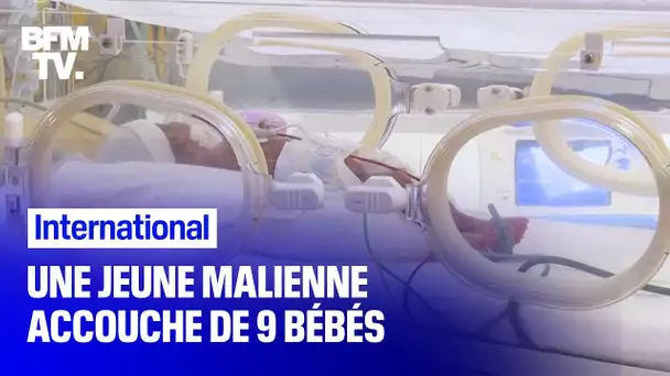 Une jeune Malienne accouche de 9 bébés