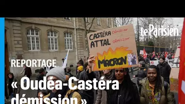 « C'est Gaston Lagaf' » : Dans le cortège parisien, les profs critiquent allègrement leur nouvelle m