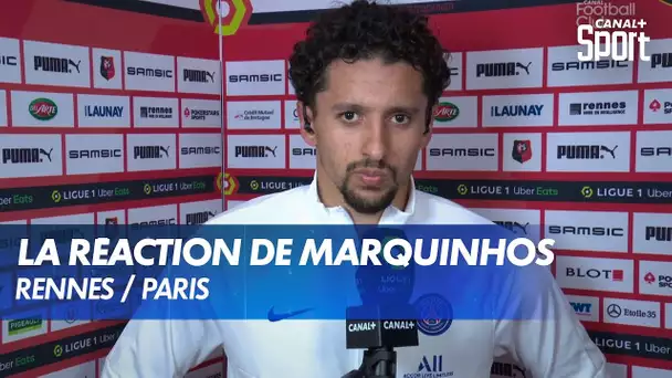 La déception de Marquinhos après Rennes / PSG