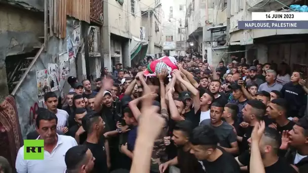 🇵🇸  Palestine : des habitants organisent les obsèques d'un jeune homme tué lors d'un raid militaire