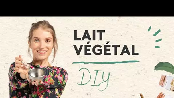 Atelier Zéro Déchet : faire du lait végétal