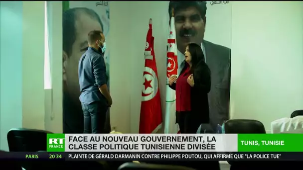 Face au nouveau gouvernement, la classe politique tunisienne est divisée
