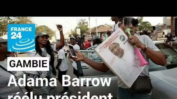 Présidentielle en Gambie : le sortant Adama Barrow déclaré vainqueur • FRANCE 24