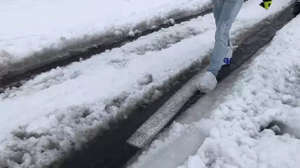 Neige à Montpellier : comment aller travailler ?