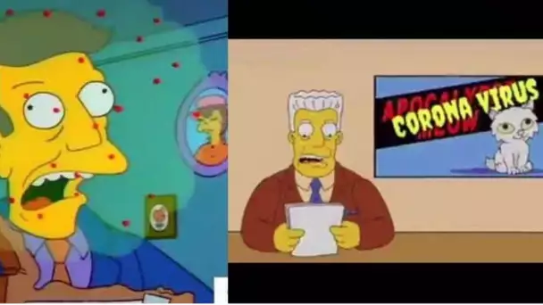 CORONAVIRUS ET AUTRES PRÉDICTIONS DES SIMPSONS QUI SE SONT RÉALISÉES