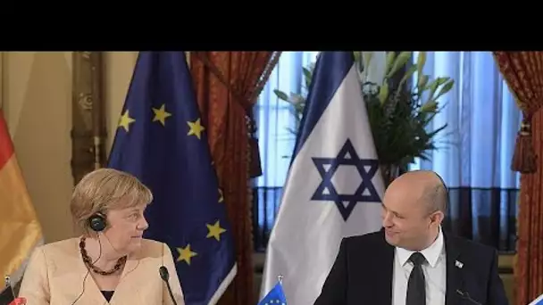Angela Merkel en Israël pour sa tournée d'adieu