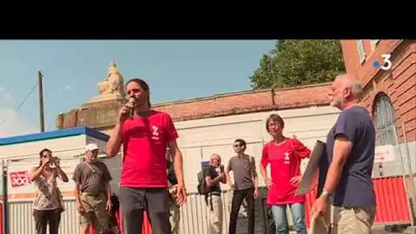 Action d&#039;ATTAC à Toulouse contre la BNP