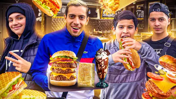 OMAR NOUS ENMÈNE DANS LE MEILLEUR FAST-FOOD DE PARIS ! ( Ils m'ont prank)