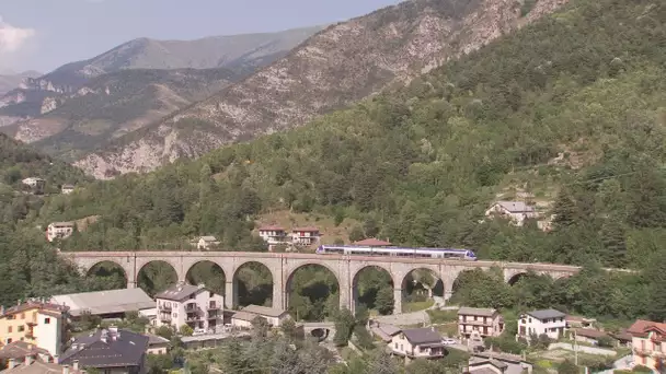 La ligne ferroviaire Nice/ Còni/Ventimiglia