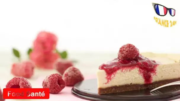 Cheesecake cru aux framboises (sans gluten et sans lait)