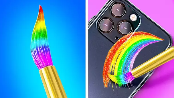 FANTASTIQUES IDÉES D'ART 🌈 IDÉES DIY ET CRÉATIONS ARC-EN-CIEL POUR TOUT LE MONDE