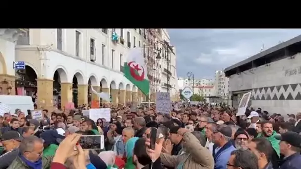 Algérie : manifestation des étudiants suite à l'election d'Abdelmadjid Tebboune