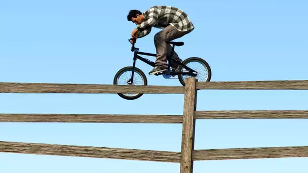 UNE FILLE ME CRÉE UNE COURSE HARD BMX