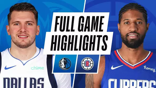 MAVERICKS at CLIPPERS | FULL GAME HIGHLIGHTS | December 27, 2020