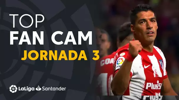 LaLiga Fan Cam Jornada 3: Sandro, Roberto Torres & Iñaki Williams