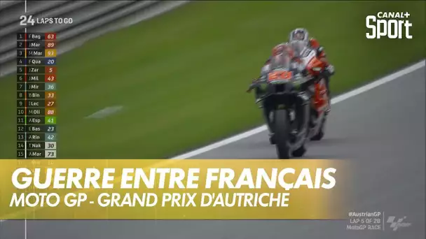Duel entre Zarco et Quartararo - GP d'Autriche MotoGP