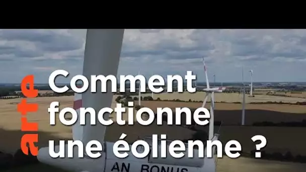 Visite d'une éolienne - ARTE