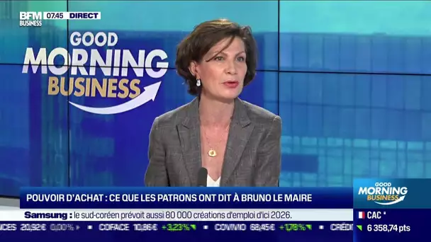 Dominique Carlac'h (Medef) : Pouvoir d'achat, ce que les patrons ont dit à Bruno Le Maire
