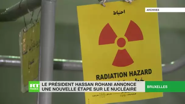 Iran : le président Rohani annonce une nouvelle étape sur le nucléaire
