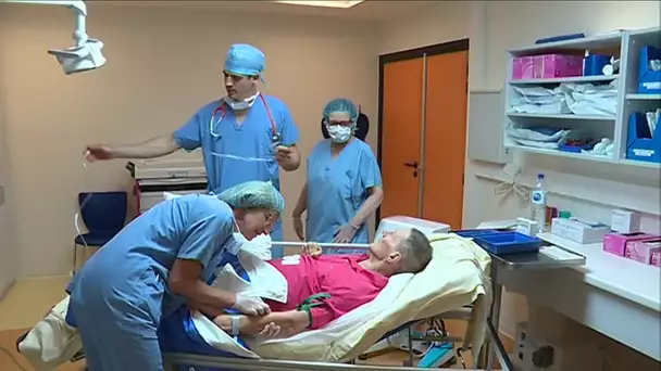 Des soins dentaires pour polyhandicapés à la clinique Saint François d'haguenau