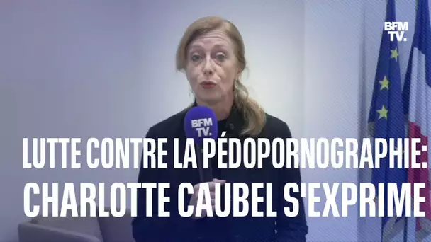 Lutte contre la pédopornographie: la secrétaire d'État chargée de l'Enfance s'exprime sur BFMTV