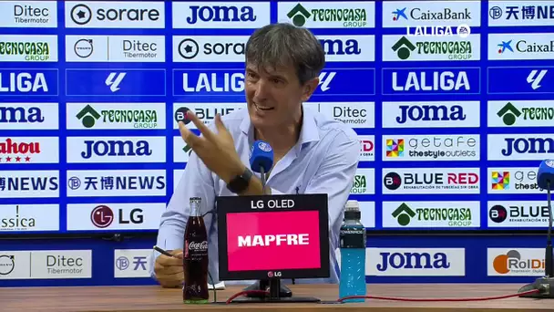 Rueda de prensa Getafe CF vs Villarreal CF