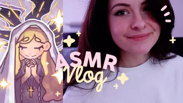 Vlog ASMR ~ Continuer d'apprendre, festival coréen, dessin...