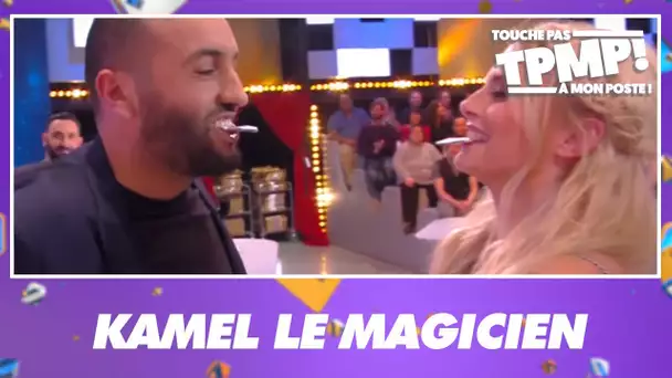 Quand Kamel le Magicien fait des tours de magie aux chroniqueurs