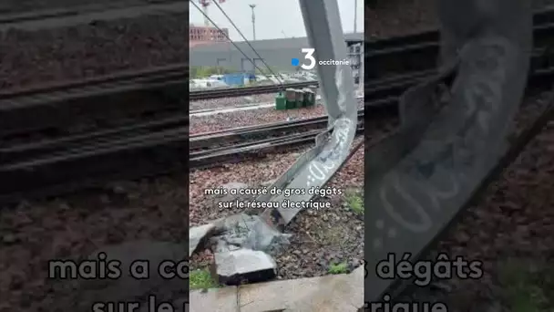 Le trafic reste perturbé suite au déraillement d'un train à Toulouse.