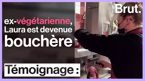 Laura, 29 ans, ex-végétarienne devenue bouchère