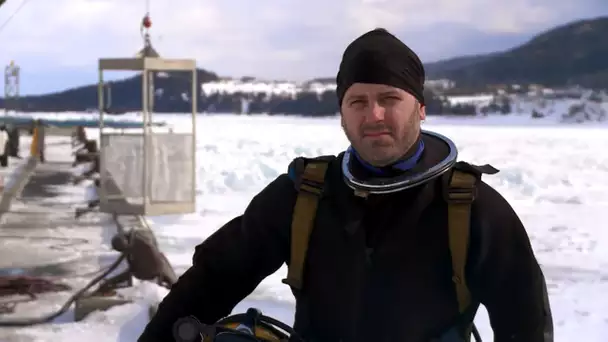 Scaphandrier, l'homme face aux dangers de l'océan