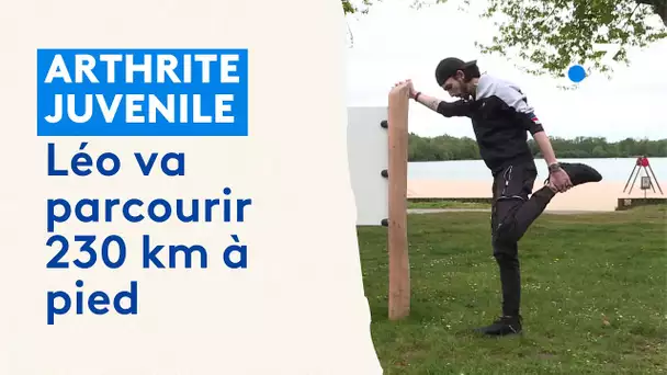 Atteint d'arthrite juvénile, Léo va parcourir 230 km en une semaine