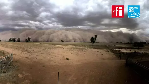 D'impressionnantes tempêtes de sable en Australie