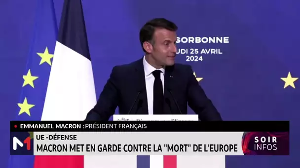 Macron met en garde contre la "mort" de l´Europe