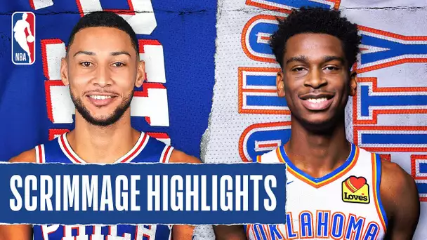76ERS at THUNDER | SCRIMMAGE HIGHLIGHTS | July 26, 2020