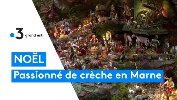 Un passionné de crèche de Noël en Marne