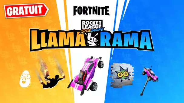 NOUVELLES RECOMPENSES GRATUITES POUR TOUT LE MONDE ! (FORTNITE X LLAMA RAMA)