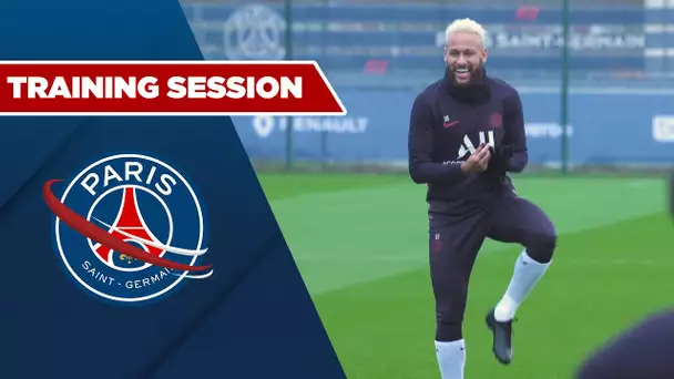 TRAINING SESSION : PARIS SAINT-GERMAIN vs SAINT-ETIENNE