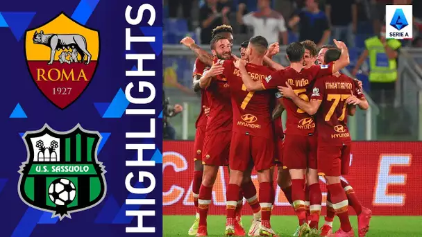 2021/22 روما 2 - ساسوولو 1 | أمسية مثيرة في ملعب "الاولمبيكو" | الدوري الإيطالي