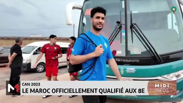 CAN 2023: le Maroc officiellement qualifié aux 8e