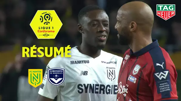 FC Nantes - Girondins de Bordeaux ( 0-1 ) - Résumé - (FCN - GdB) / 2019-20