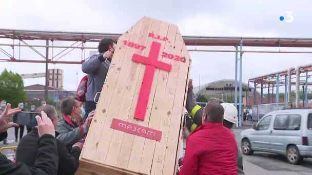 Maxam Tan, dernier jour de l'usine ce lundi 17 mai 2021.