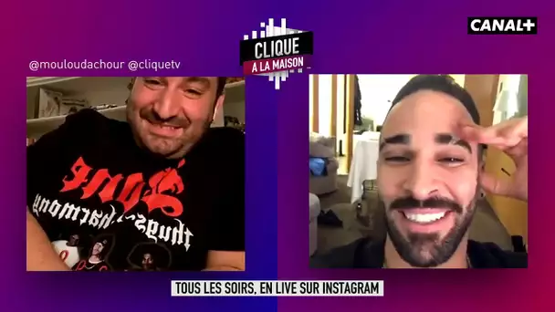 Adil Rami : Le confinement en Russie et sa réponse au défi de DJ Snake - Clique à la Maison